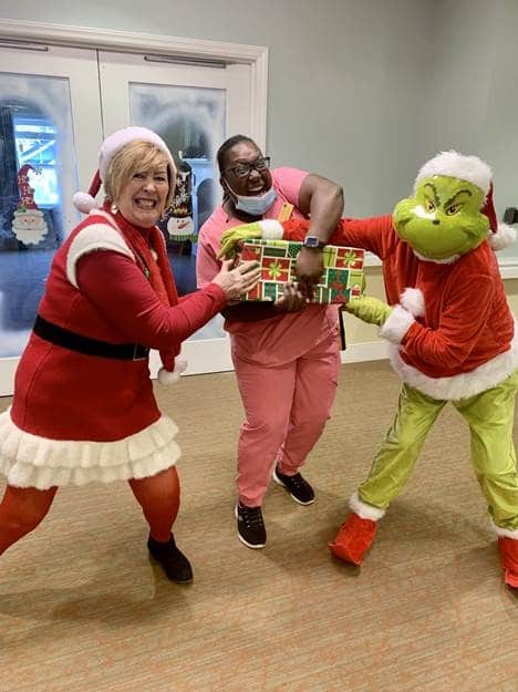 Grinch Themed Christmas party