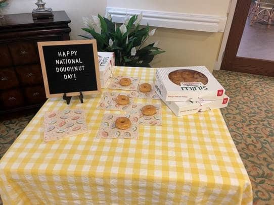 Independent Living National Donut Day