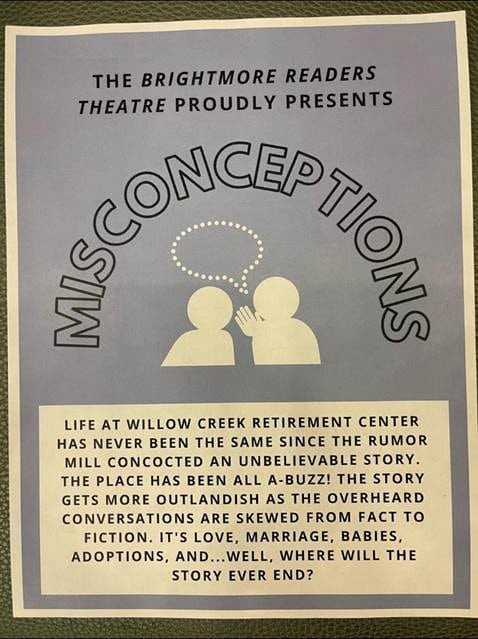 Brightmore Readers Theatre Misconceptions